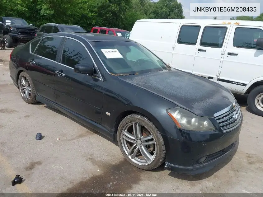 2006 Infiniti M45 Sport VIN: JNKBY01E56M208435 Lot: 42489636