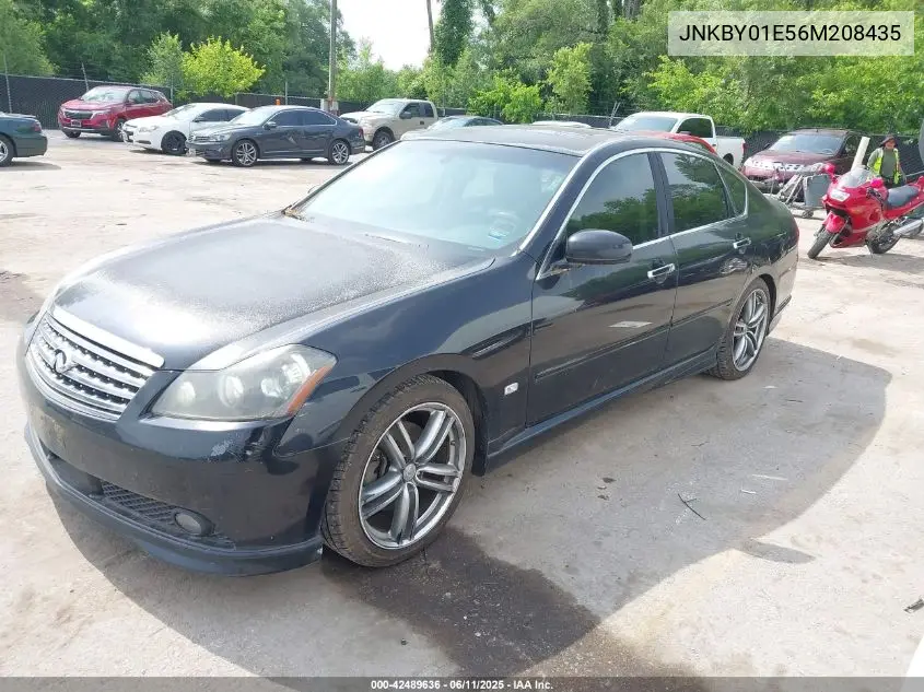 2006 Infiniti M45 Sport VIN: JNKBY01E56M208435 Lot: 42489636