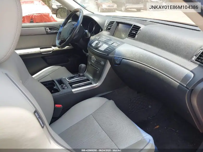 2006 Infiniti M35 Sport VIN: JNKAY01E86M104386 Lot: 42569258