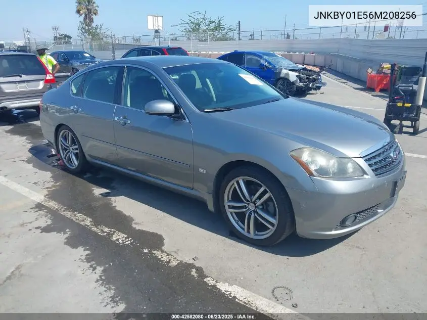 2006 Infiniti M45 Sport VIN: JNKBY01E56M208256 Lot: 42582080
