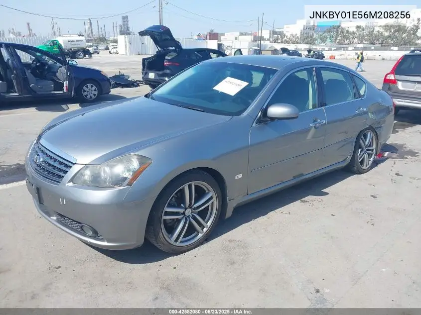 2006 Infiniti M45 Sport VIN: JNKBY01E56M208256 Lot: 42582080