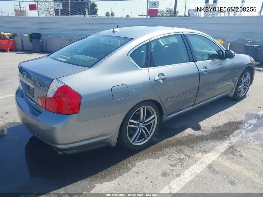 2006 Infiniti M45 Sport VIN: JNKBY01E56M208256 Lot: 42582080