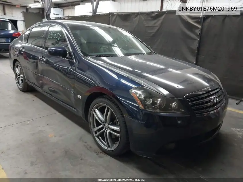 2006 Infiniti M45 Sport VIN: JNKBY01E76M201969 Lot: 42595009