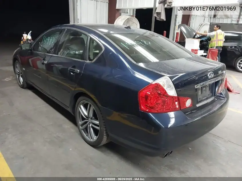 2006 Infiniti M45 Sport VIN: JNKBY01E76M201969 Lot: 42595009