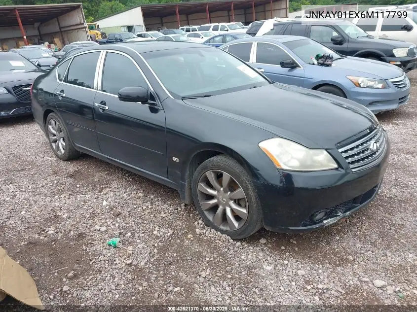 2006 Infiniti M35 VIN: JNKAY01EX6M117799 Lot: 42621370