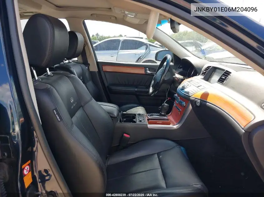 2006 Infiniti M45 VIN: JNKBY01E06M204096 Lot: 42808239