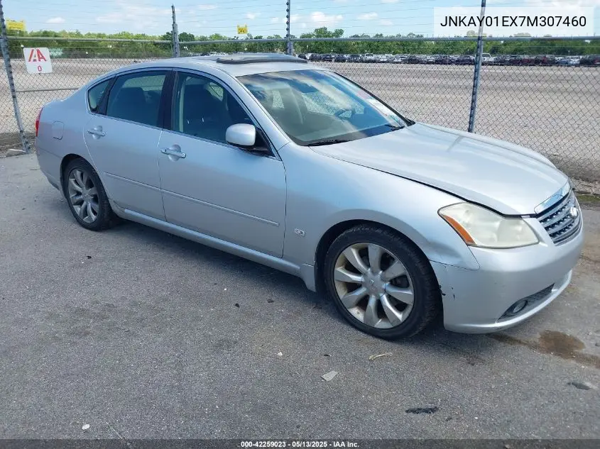 2007 Infiniti M35 VIN: JNKAY01EX7M307460 Lot: 42259023