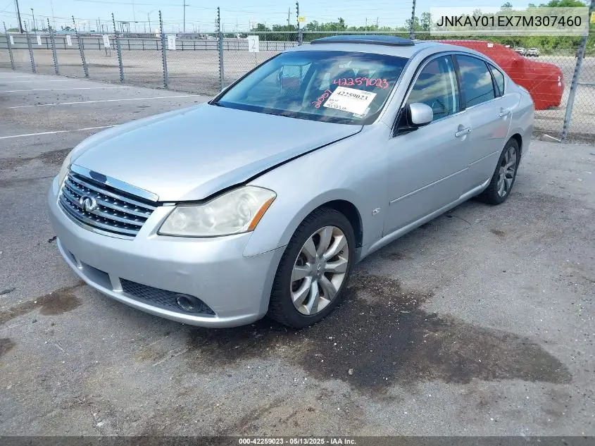 2007 Infiniti M35 VIN: JNKAY01EX7M307460 Lot: 42259023