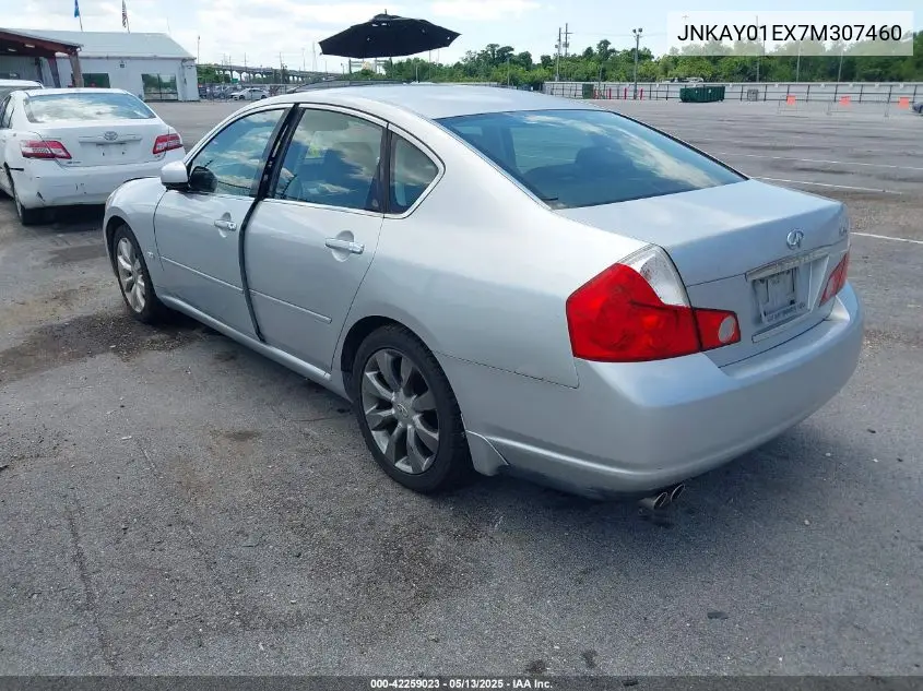 2007 Infiniti M35 VIN: JNKAY01EX7M307460 Lot: 42259023
