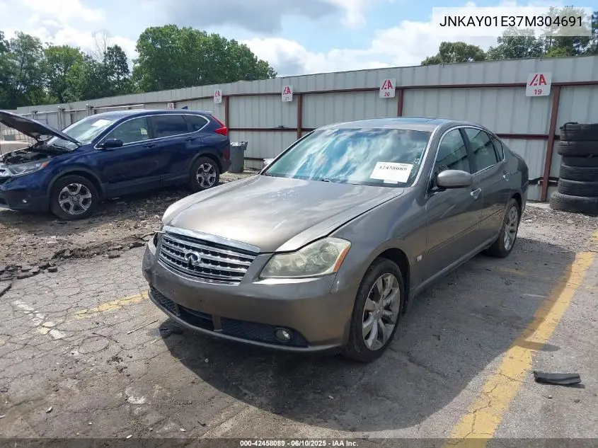 2007 Infiniti M35 VIN: JNKAY01E37M304691 Lot: 42458089
