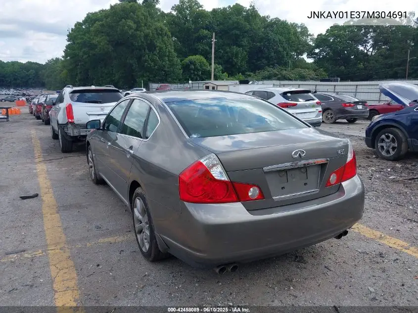 2007 Infiniti M35 VIN: JNKAY01E37M304691 Lot: 42458089