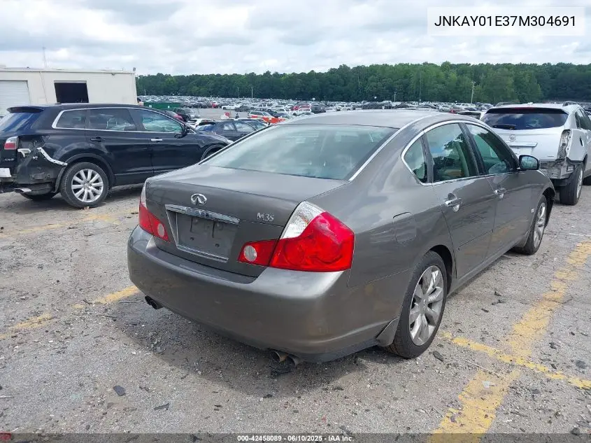 2007 Infiniti M35 VIN: JNKAY01E37M304691 Lot: 42458089