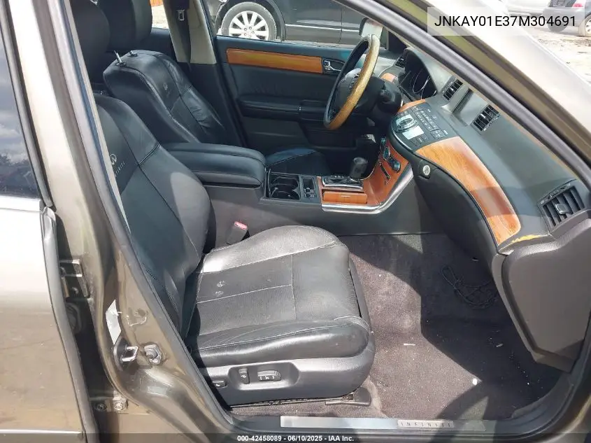 2007 Infiniti M35 VIN: JNKAY01E37M304691 Lot: 42458089
