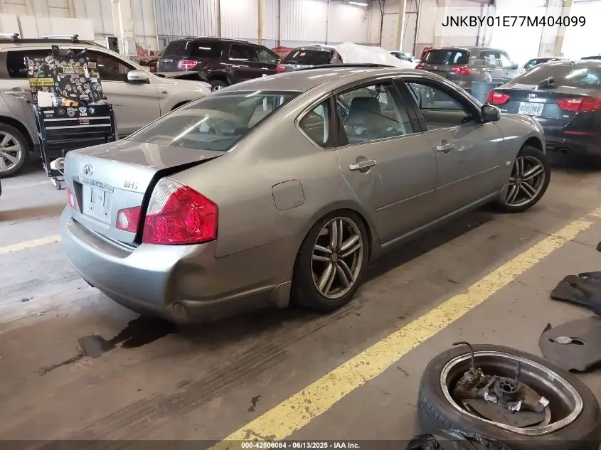 2007 Infiniti M45 Sport VIN: JNKBY01E77M404099 Lot: 42506084