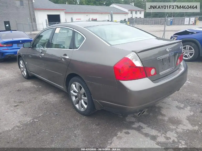2007 Infiniti M35X VIN: JNKAY01F37M460464 Lot: 42520950