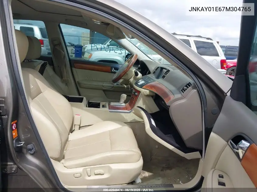 2007 Infiniti M35 VIN: JNKAY01E67M304765 Lot: 42545474