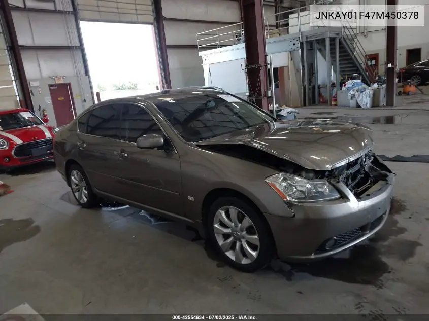 JNKAY01F47M450378 2007 Infiniti M35 Sport