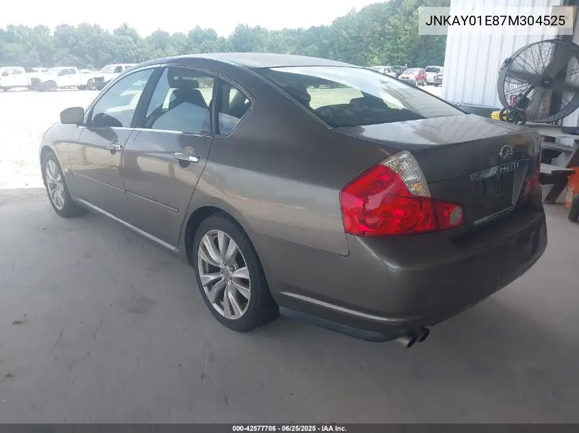 2007 Infiniti M35 Sport VIN: JNKAY01E87M304525 Lot: 42577706