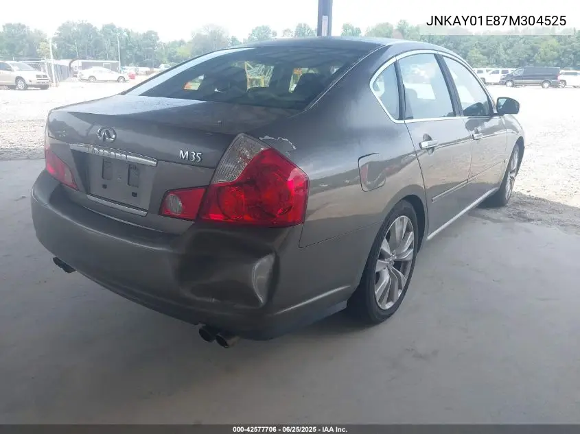 2007 Infiniti M35 Sport VIN: JNKAY01E87M304525 Lot: 42577706