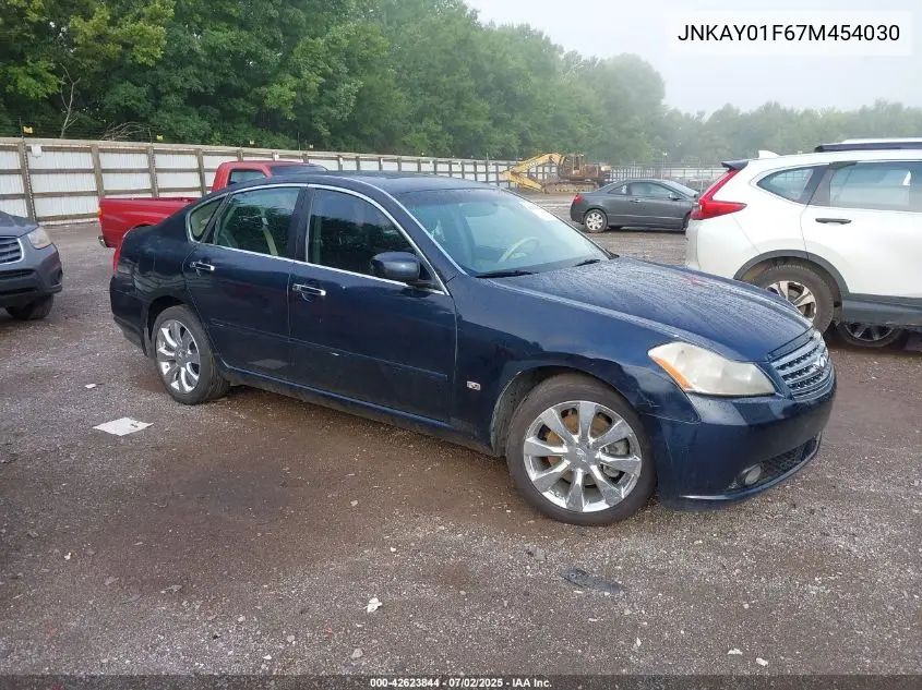 2007 Infiniti M35X Sport VIN: JNKAY01F67M454030 Lot: 42623844