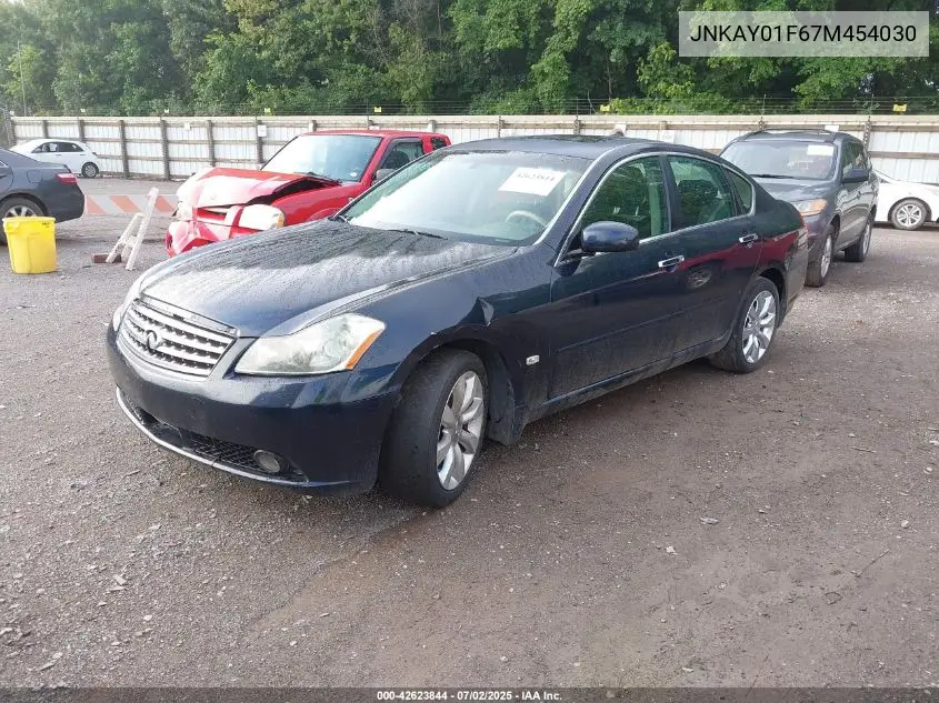 2007 Infiniti M35X Sport VIN: JNKAY01F67M454030 Lot: 42623844