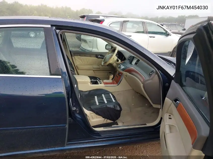 2007 Infiniti M35X Sport VIN: JNKAY01F67M454030 Lot: 42623844