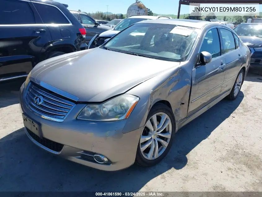 2009 Infiniti M35 VIN: JNKCY01E09M801256 Lot: 41861590
