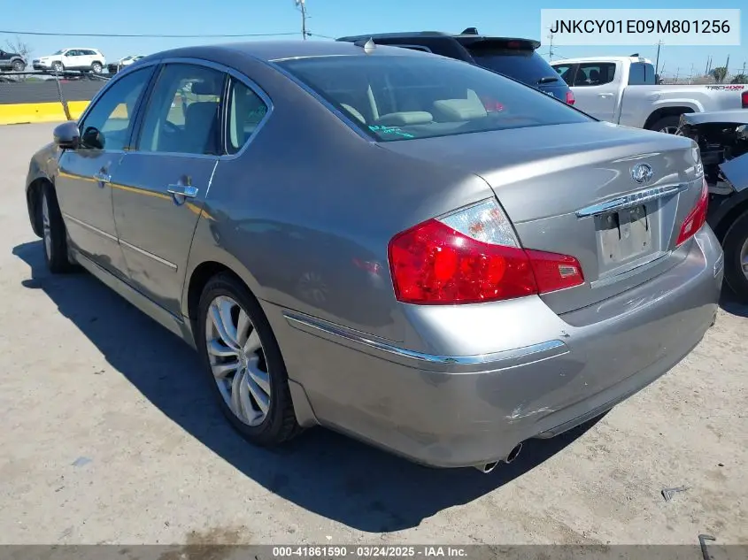 2009 Infiniti M35 VIN: JNKCY01E09M801256 Lot: 41861590