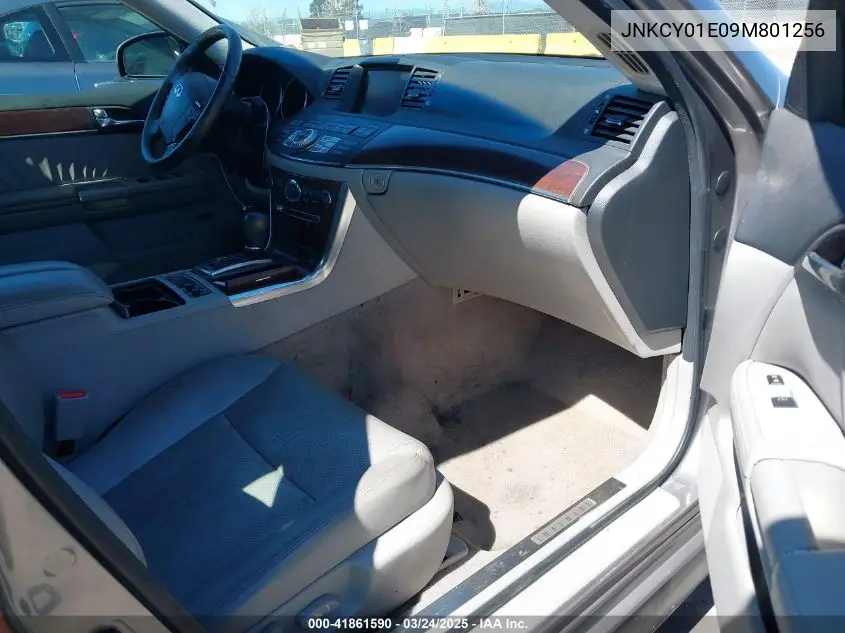 2009 Infiniti M35 VIN: JNKCY01E09M801256 Lot: 41861590