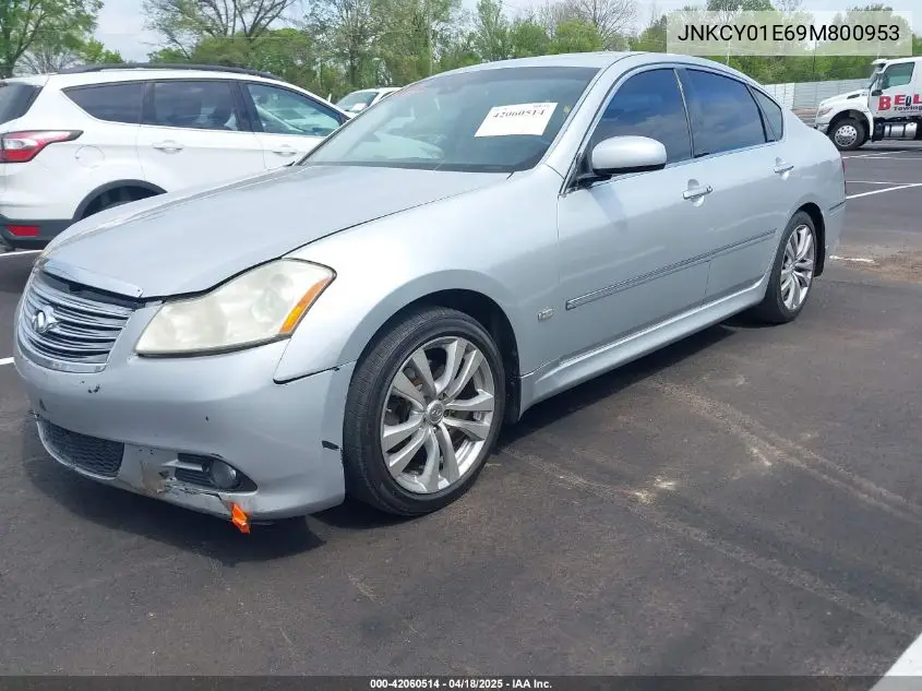 2009 Infiniti M35 VIN: JNKCY01E69M800953 Lot: 42060514