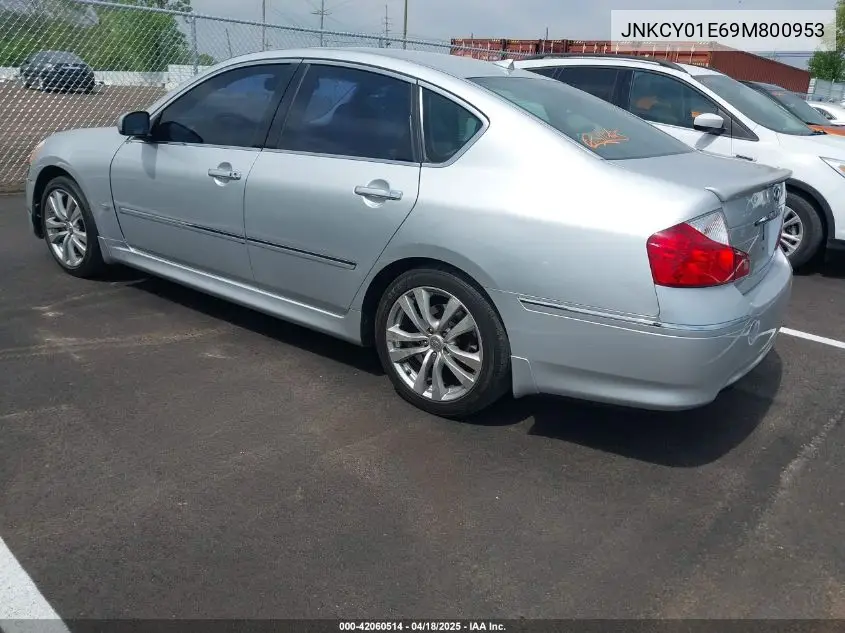 2009 Infiniti M35 VIN: JNKCY01E69M800953 Lot: 42060514