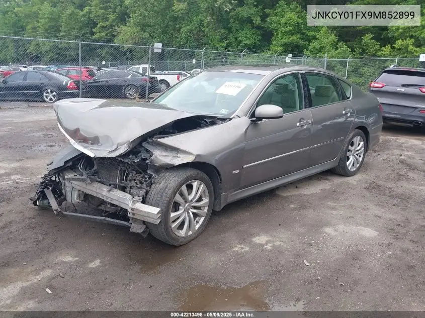 2009 Infiniti M35X VIN: JNKCY01FX9M852899 Lot: 42213498