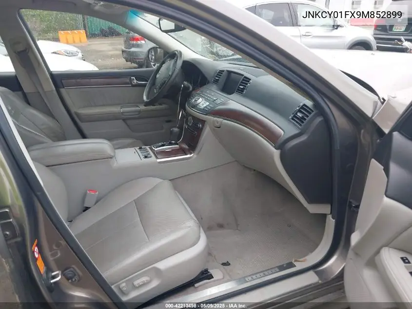 2009 Infiniti M35X VIN: JNKCY01FX9M852899 Lot: 42213498