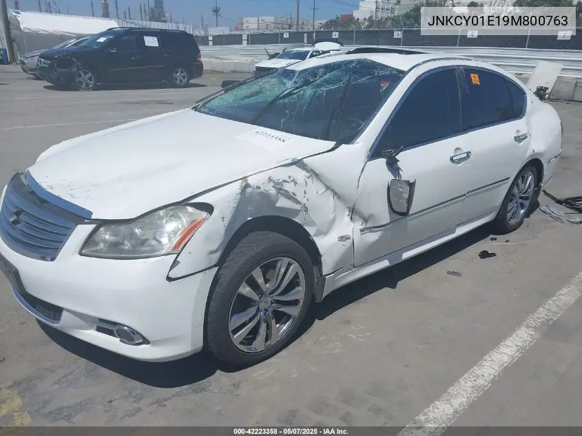 2009 Infiniti M35 VIN: JNKCY01E19M800763 Lot: 42223358