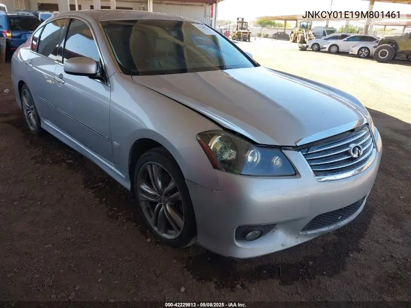 2009 Infiniti M35 VIN: JNKCY01E19M801461 Lot: 42229813