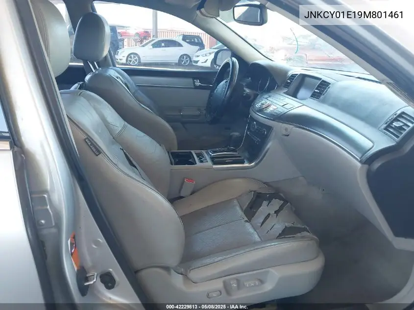 2009 Infiniti M35 VIN: JNKCY01E19M801461 Lot: 42229813