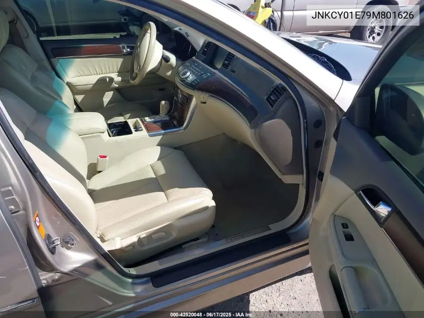 2009 Infiniti M35 VIN: JNKCY01E79M801626 Lot: 42520048