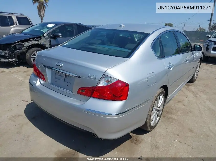 2010 Infiniti M35 VIN: JN1CY0AP6AM911271 Lot: 42537755