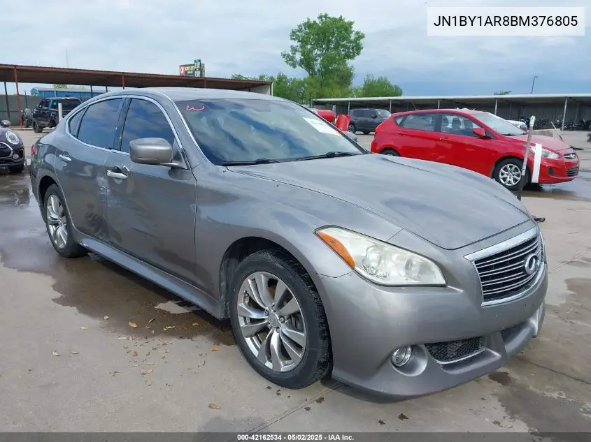 2011 Infiniti M37X VIN: JN1BY1AR8BM376805 Lot: 42162534