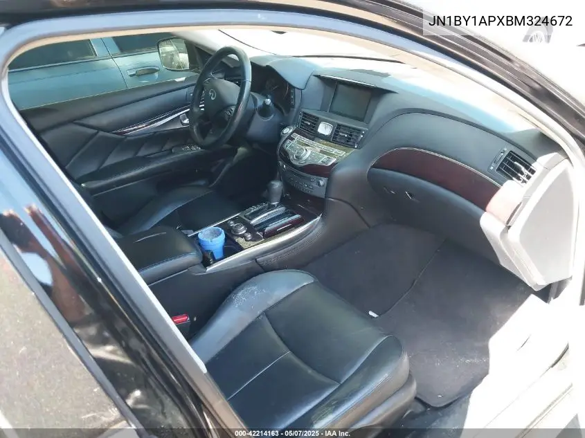 2011 Infiniti M37 VIN: JN1BY1APXBM324672 Lot: 42214163