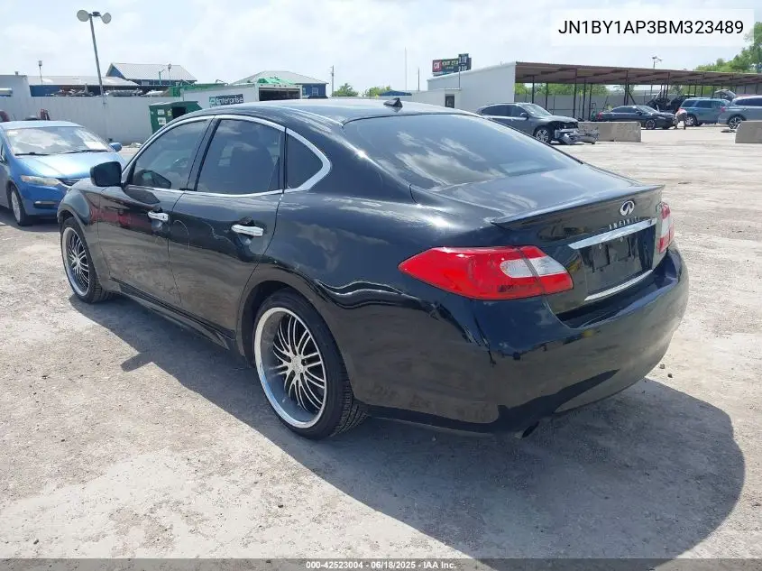 2011 Infiniti M37 VIN: JN1BY1AP3BM323489 Lot: 42523004