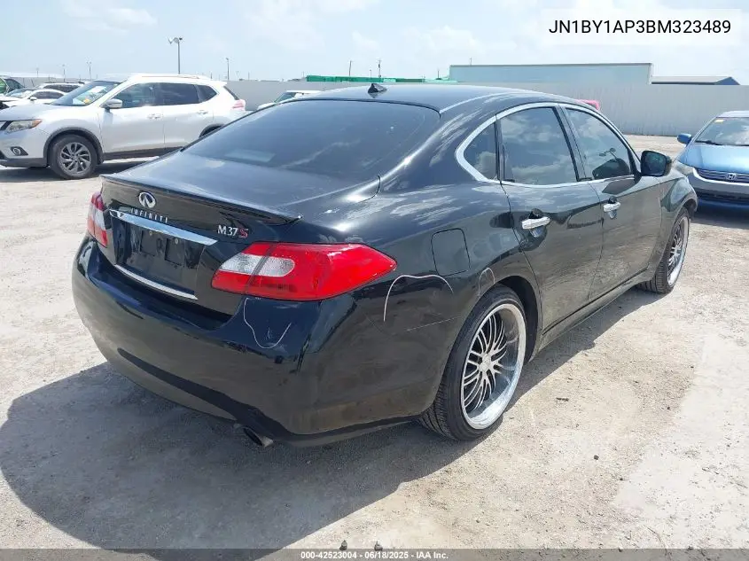 2011 Infiniti M37 VIN: JN1BY1AP3BM323489 Lot: 42523004