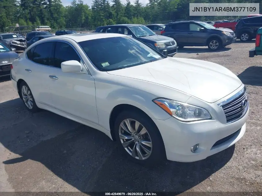 2011 Infiniti M37X VIN: JN1BY1AR4BM377109 Lot: 42549079