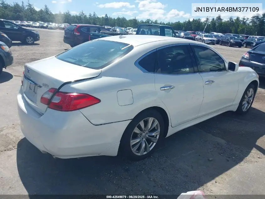 2011 Infiniti M37X VIN: JN1BY1AR4BM377109 Lot: 42549079