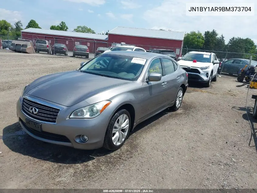 2011 Infiniti M37X VIN: JN1BY1AR9BM373704 Lot: 42628896
