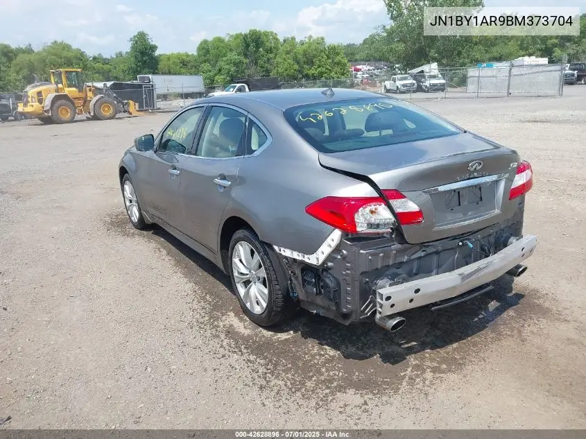 2011 Infiniti M37X VIN: JN1BY1AR9BM373704 Lot: 42628896