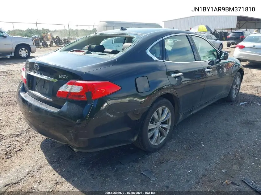 2011 Infiniti M37X VIN: JN1BY1AR9BM371810 Lot: 42695970