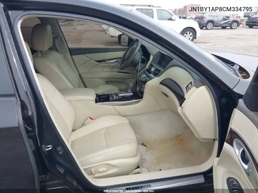 2012 Infiniti M37 VIN: JN1BY1AP8CM334795 Lot: 41884706
