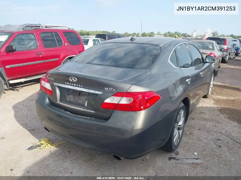 2012 Infiniti M37X VIN: JN1BY1AR2CM391253 Lot: 41916069