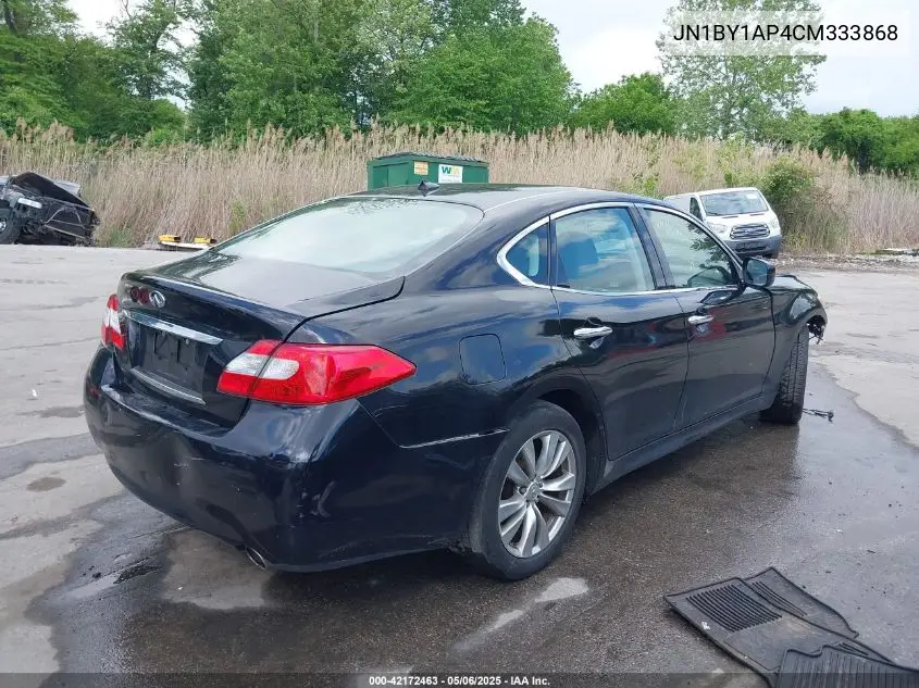 2012 Infiniti M37 VIN: JN1BY1AP4CM333868 Lot: 42172463